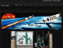 Tablet Screenshot of cuecaps.com